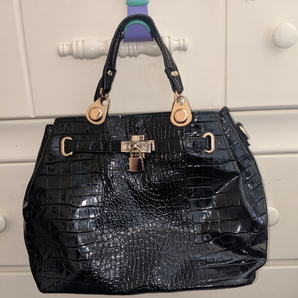 Black purse